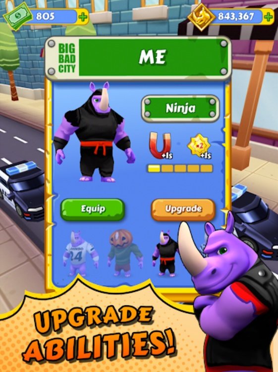 Rhinbo  Endless Runner
