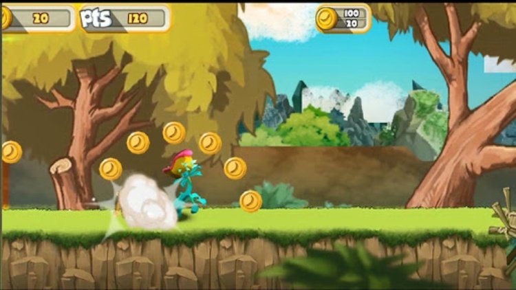 jungle monkey run：super hero
