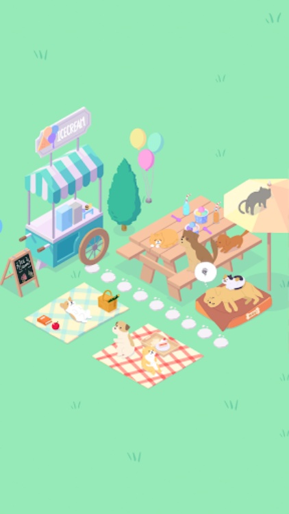 Sundae Picnic  With Cats&Dogs