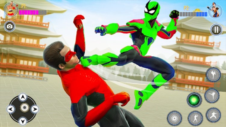 Street Kung Fu Superhero Games
