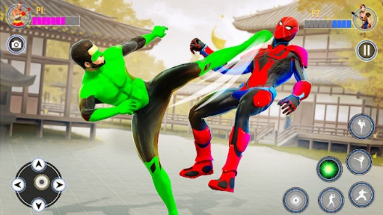 Street Kung Fu Superhero Games