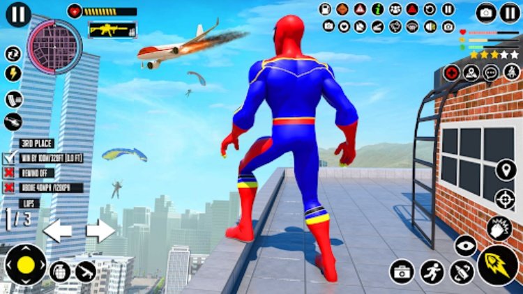 Spider Games: Spider Rope Hero