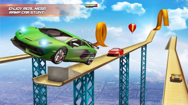 Mega Ramp Car Racing Master 3D