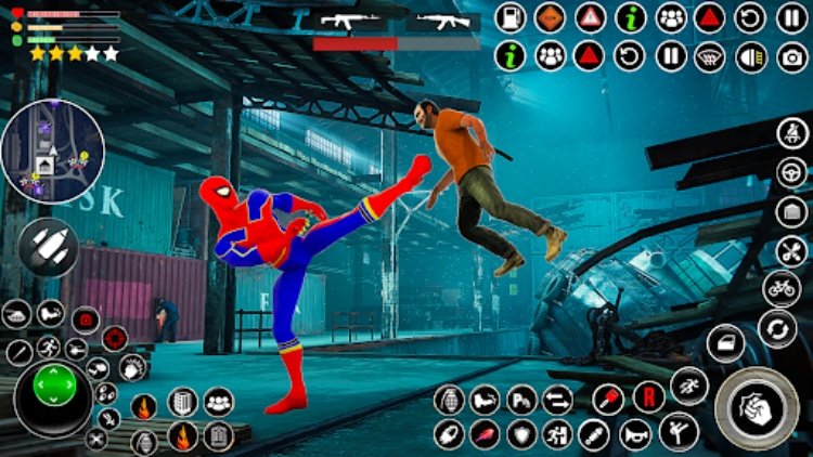 Spider Games: Spider Rope Hero
