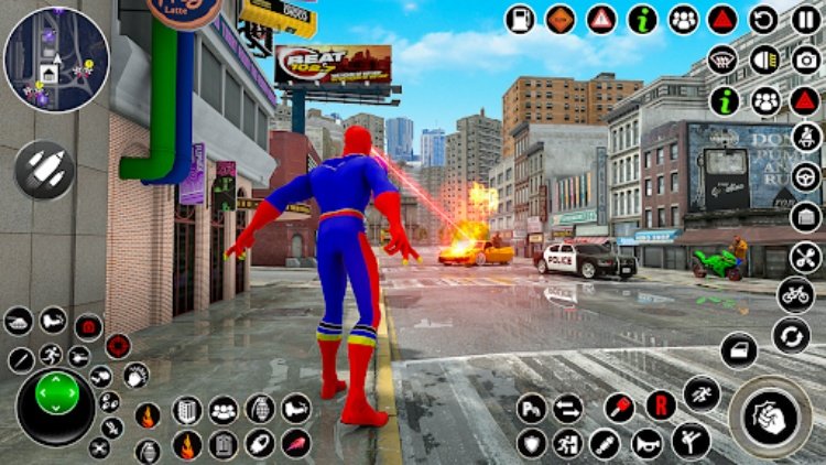 Spider Games: Spider Rope Hero