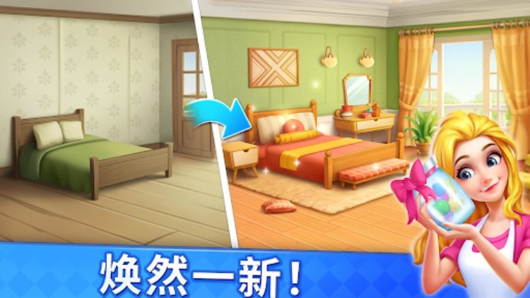 妙趣糖果消  经营类休闲消除游戏