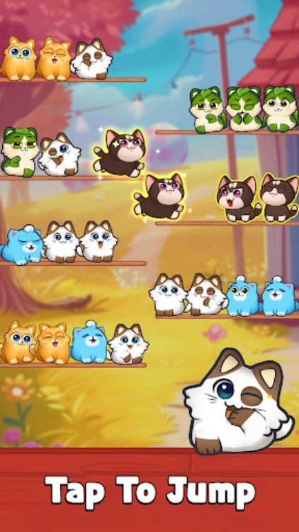 Cat Sort Puzzle: Cute Pet Game