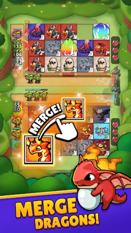 Random Dragons: PVP & TD game