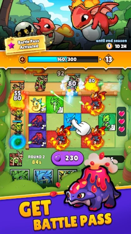 Random Dragons: PVP & TD game