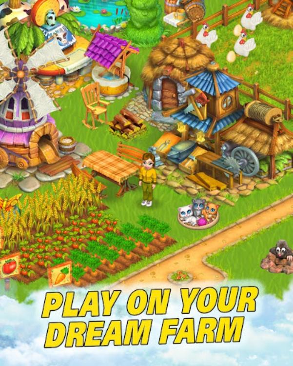 Farm Tribe: Cook & Merge Game