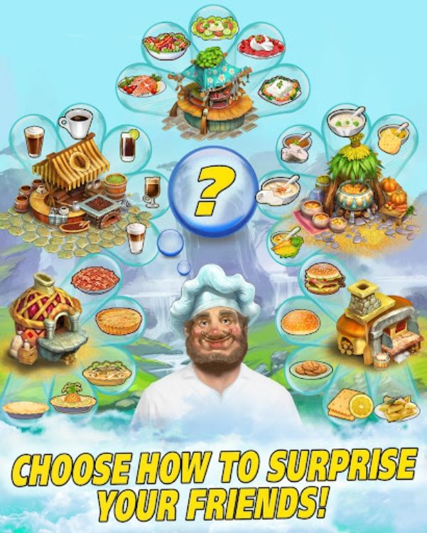 Farm Tribe: Cook & Merge Game