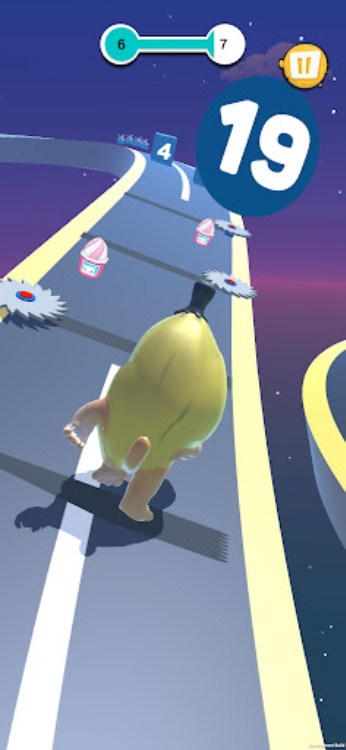 Happy banana cat: candy runner