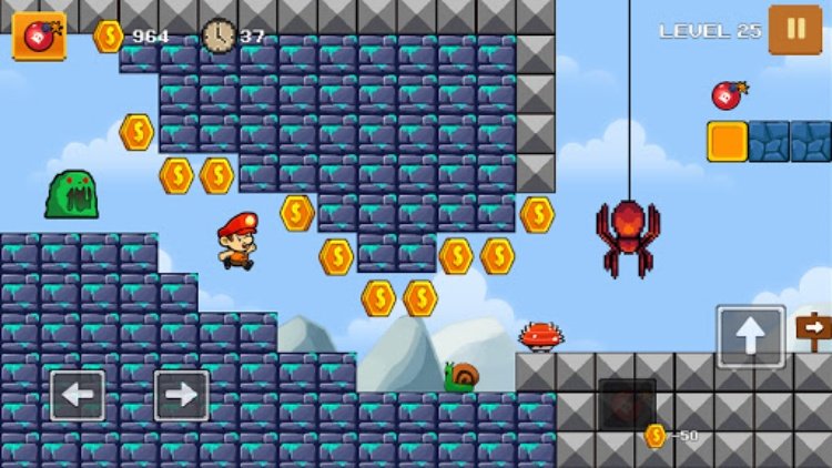 Super Dan's World  Run Game