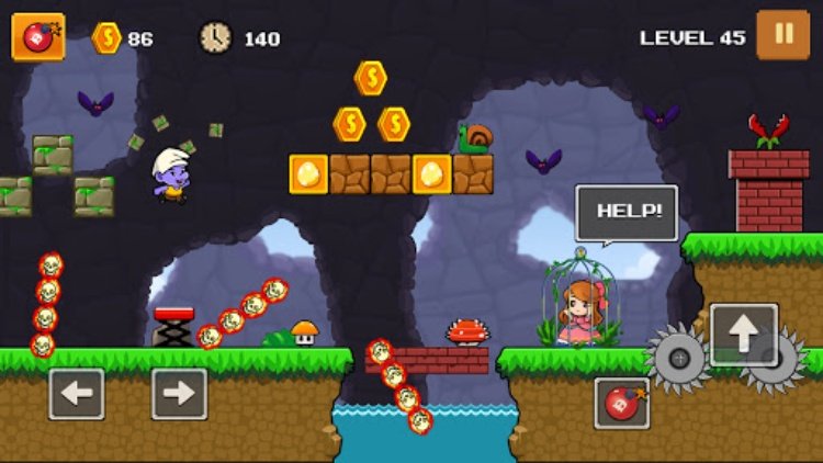 Super Dan's World  Run Game
