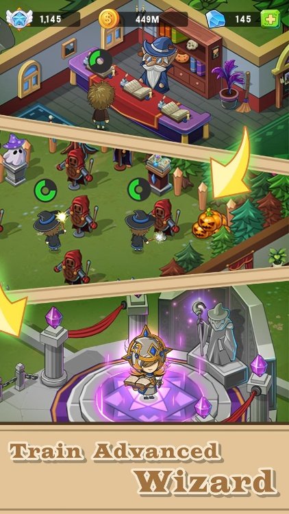 Idle Wizard College
