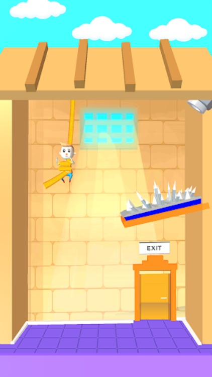 营救男孩  绳索出口