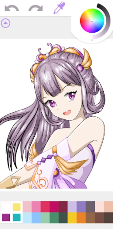 Anime Coloring Book Manga Game