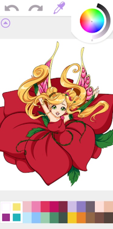 Anime Coloring Book Manga Game