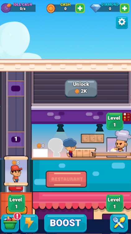 Idle Restaurant Tycoon