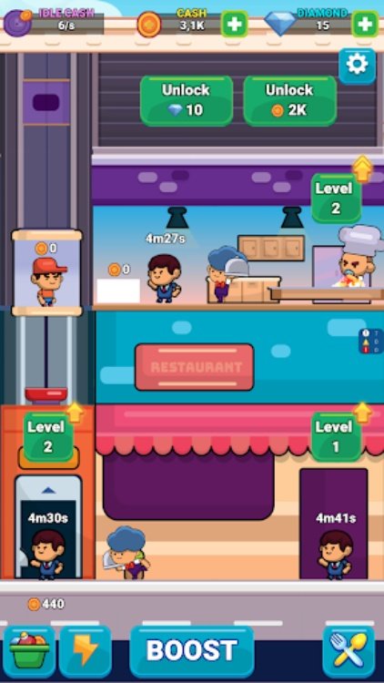 Idle Restaurant Tycoon