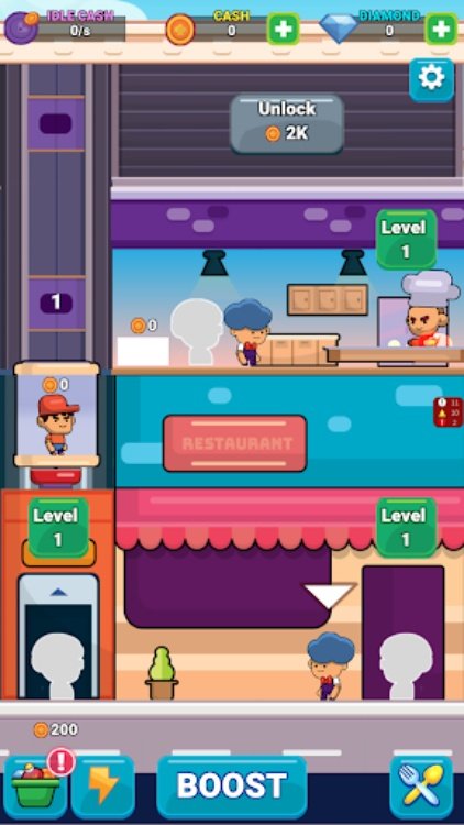 Idle Restaurant Tycoon
