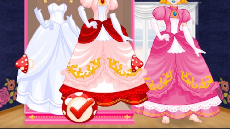 Princess Peach: DressUp Fun