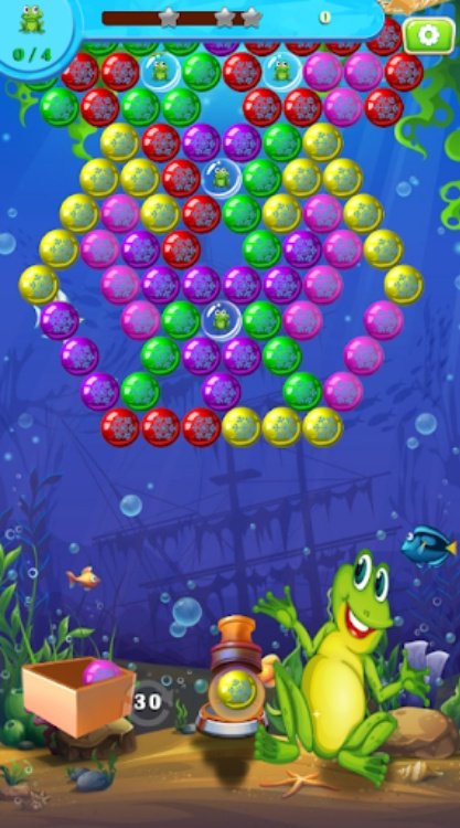 Frog Bubble Shooter