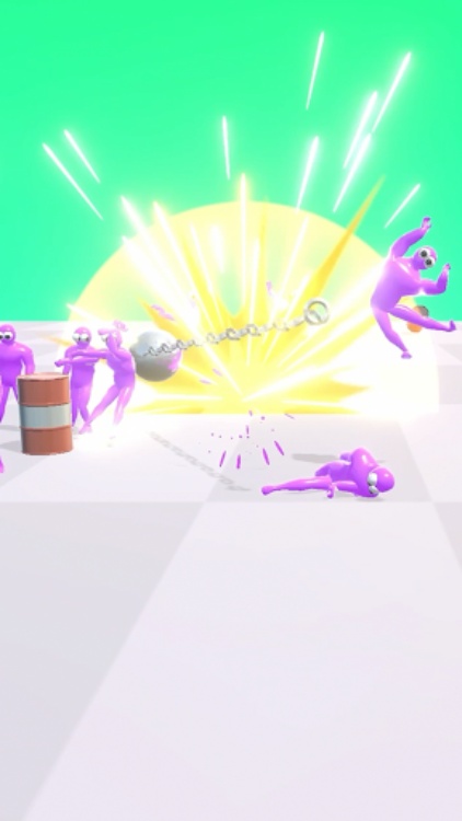 Wrecking Smash: steel ball act