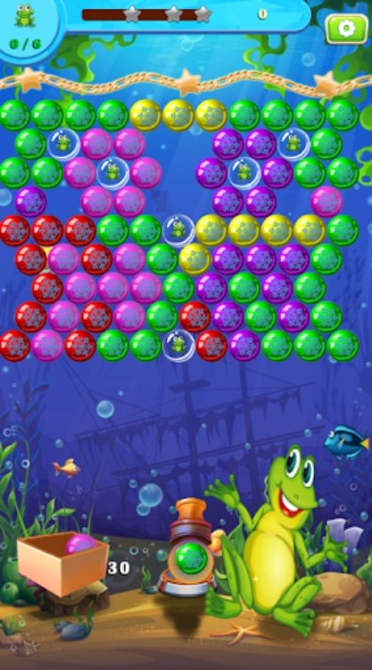 Frog Bubble Shooter