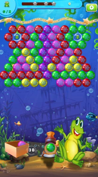 Frog Bubble Shooter