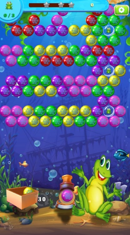 Frog Bubble Shooter