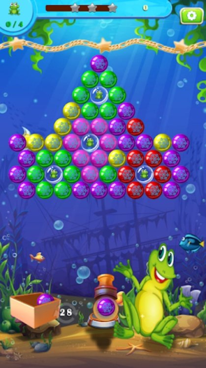 Frog Bubble Shooter