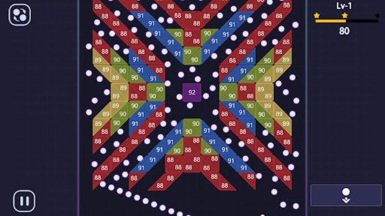 砖块粉碎  brick break