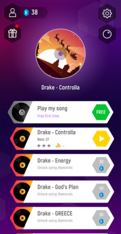 DRAKE Hop : Tiles Rush