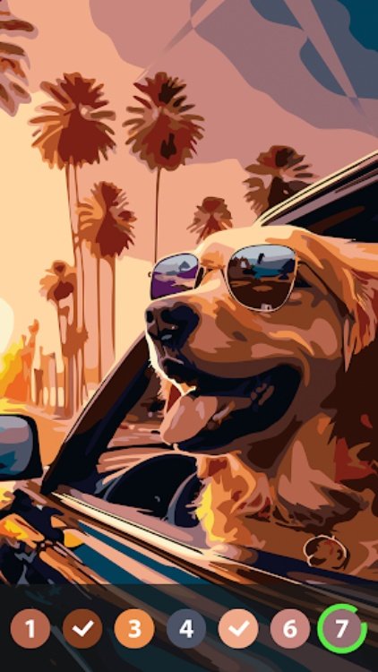 Oil Painting Paint by Number