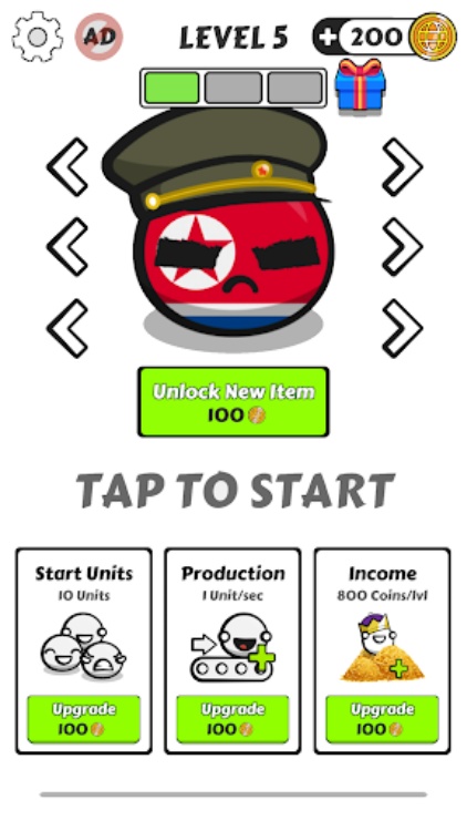 Country Balls Io: Battle Arena