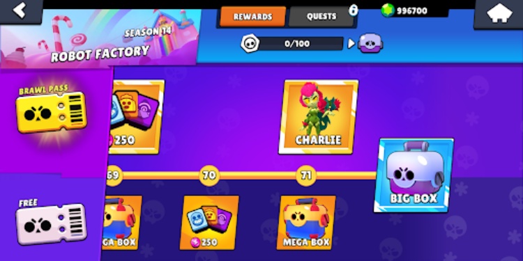 Box Simulator for Brawl Stars