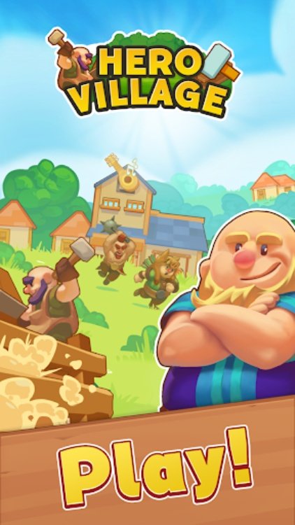 Hero Village: Idle Tycoon rpg