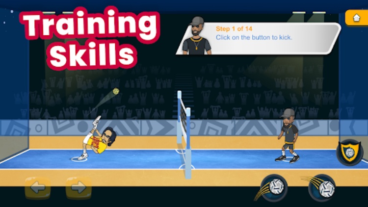 Football Spike Kick Volleyball