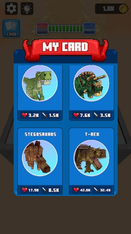Dinosaur Merge: Block Fighting