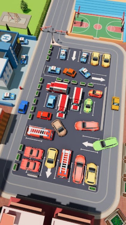 Roads Jam: Manage Parking lot