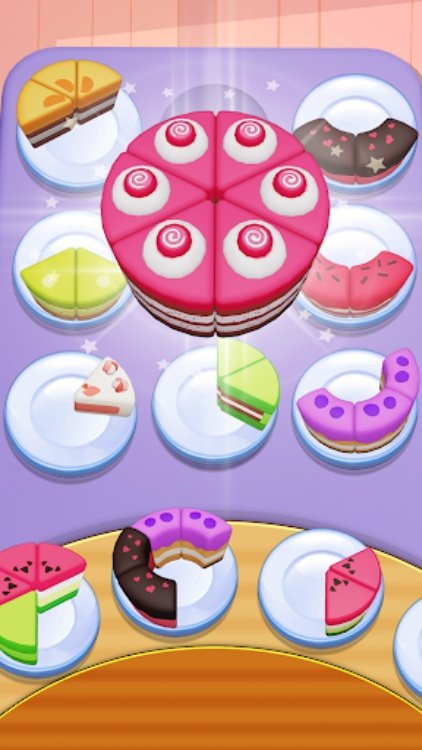 Cake Sort  Color Puzzle Game