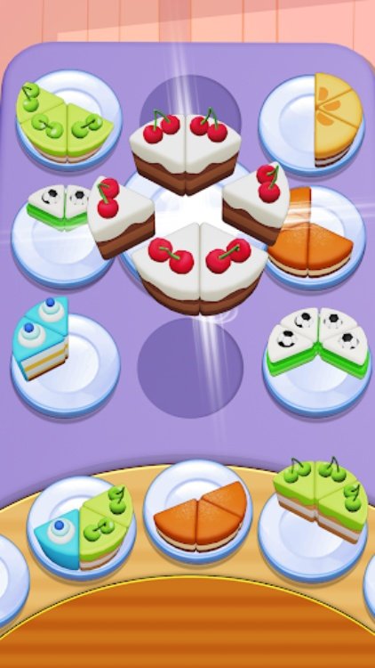 Cake Sort  Color Puzzle Game