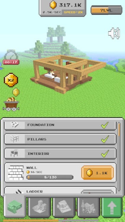 House Craft  Block Building