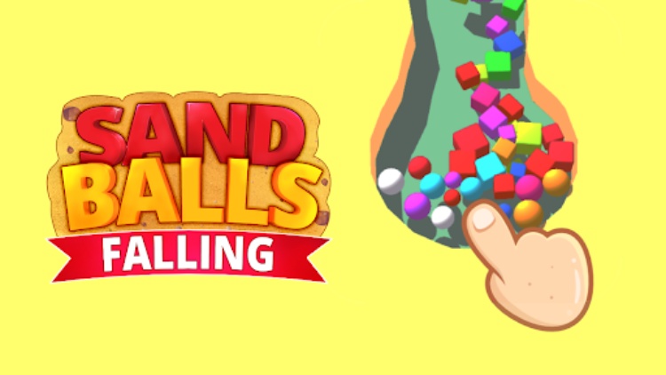 Sand Balls Falling  Dig Sand