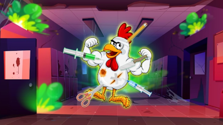 Chicken Monster: Punch Him