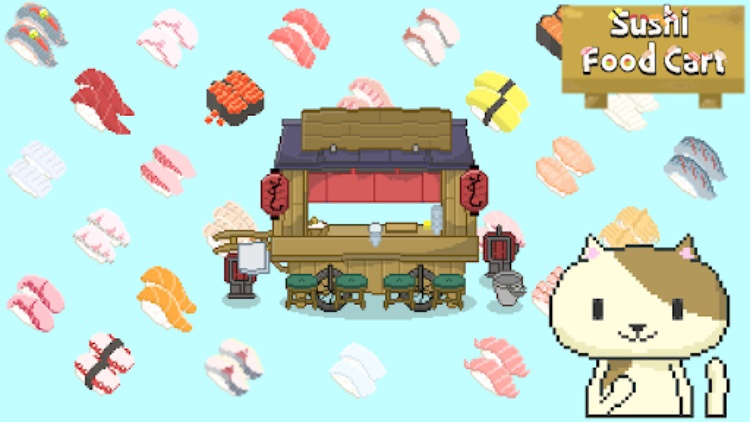 Sushi Food Cart　 Cooking 