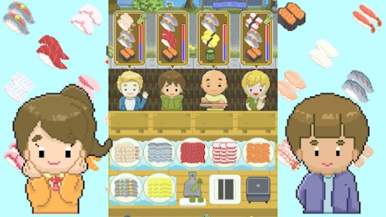 Sushi Food Cart　 Cooking 