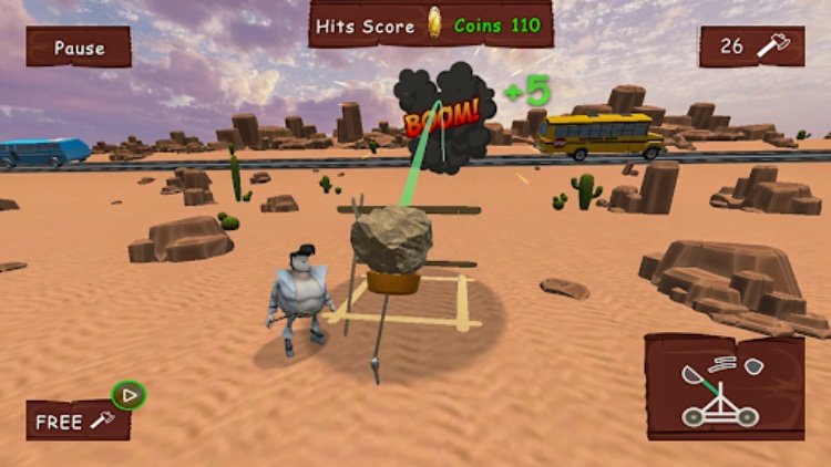 The Catapult: Car Crash Game