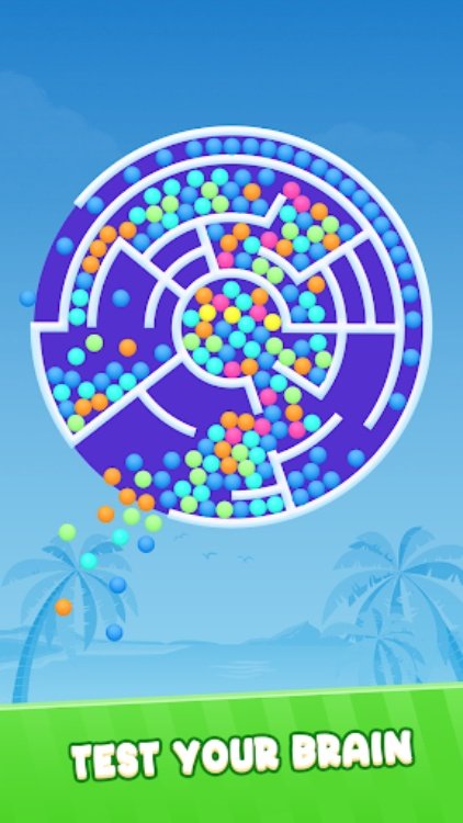 Ball Escape 3D: Spin & Collect